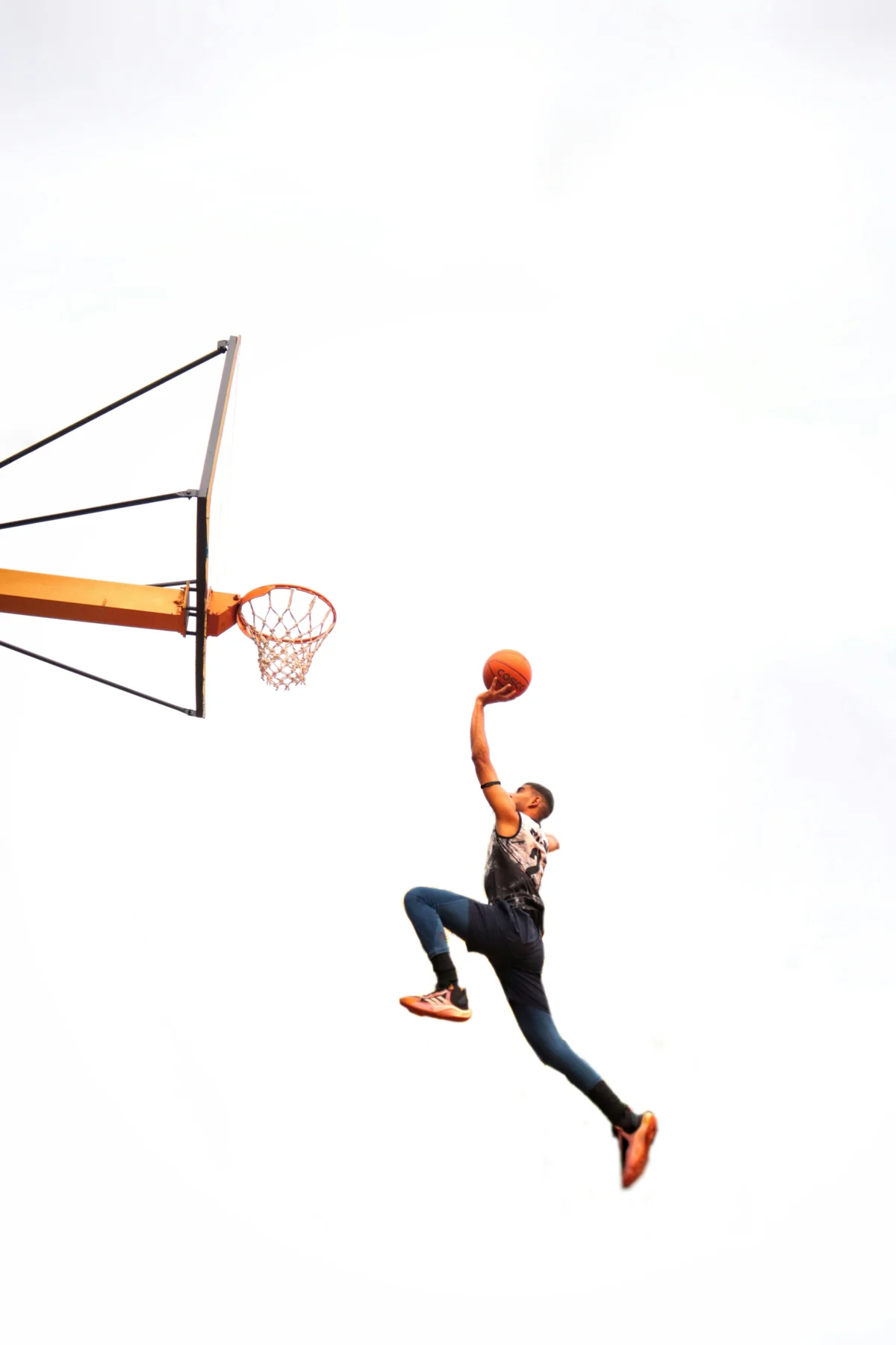 Basketball player in action